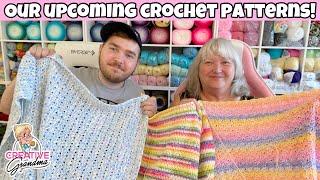 We Have No Content This Is Why! Beautiful Upcoming Crochet Patterns! WIPS #crochet