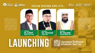 KEUTAMAAN MEMBACA AL-QUR'AN ( launching Bersama Al-Ustadz Ahmad Hatta dan Syeikh Riyadh Ahmad Diyab