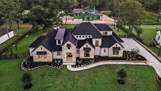 IMAGINE this LUXURY HOUSE on an ACRE being yours for ONLY $2.4M near Houston Texas