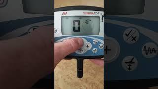 Minelab x terra 705-505-305 как узнать какой частоты ваша катушка? 5 секунд!!