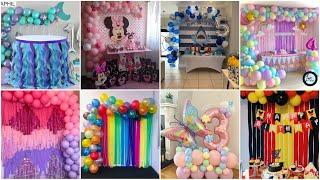 Kids birthday decorations ideas at home ||Birthday decorations ideas