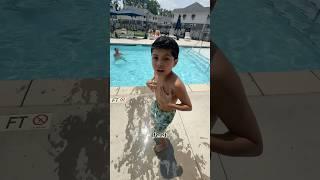 NEVER DIVE IN THE POOL!!!