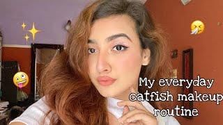 GRWM: my everyday *catfish* makeup routine