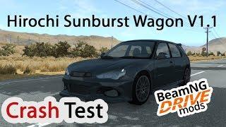 BeamNG - Hirochi Sunburst Wagon V1.1 Crash Test