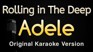 Rolling in The Deep - Adele (Karaoke Songs With Lyrics - Original Key)