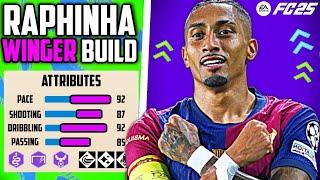 THE *META* BEST RAPHINHA WINGER BUILD EA FC 25 Pro Clubs