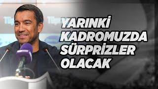 Canlı  Van Bronckhorst: Semih Kılıçsoy Neden Oynamadığını Biliyor Daha Güçlü Dönecek | Sky Spor