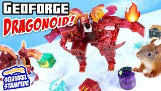 Bakugan Geoforge Dragonoid Combiner Dragon Spin Master