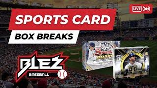 FRIDAY!!! MLB BREAKS! CFP WATCH PARTY! #mlb #baseball #boxbreak #breaks