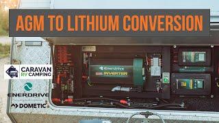 Upgrading our 2001 Caravan: AGM to LITHIUM with Caravan RV Camping & Enerdrive!