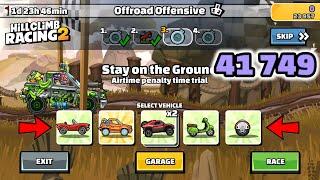 Hill Climb Racing 2 - 41749 points in OFFROAD OFFENSIVE Team Event