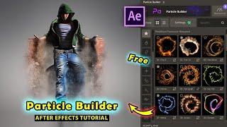 How to Create Realistic Particle Effects with Particle Builder plug-in After Effects Tutorial