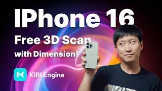 iPhone 16 Pro: There's Another Exciting Thing Other Than AI | Free 3D Scan For All