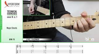 Guitar technical exercises - Level 1 - Grade 1 - Group B 2 - Chitarra (RSL Awards, Rockschool)