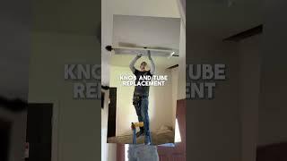 Still have knob and tube wiring?