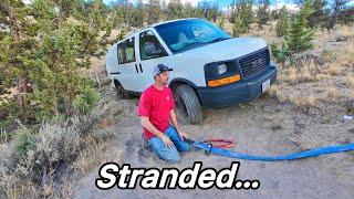 Stuck And Stranded In The Desert