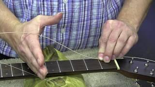Stringing Your Steel String Guitar the Maple Street Way