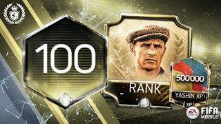 FIFA MOBILE | LEVELING YASHIN TO 100 OVR AND SQUADBUILDER!!!