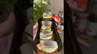 Вкусная закуска к столу #закуска #селёдка #мукбанг#рецепты