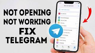 How To Fix Telegram Not Opening/Not Working on iPhone/iPad - Full Guide