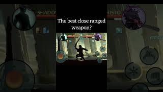 The best close ranged weapon? | Shadow fight 2