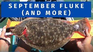 September Fluke Fishing - Backwaters and Inlet - New Jersey Kayak Fishing
