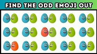 Find The Odd Emoji Out Quiz Challenges | EMOJI KINGDOM |