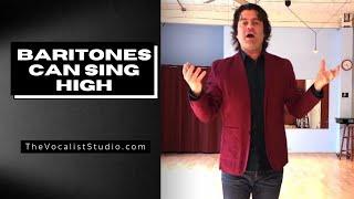 Baritones Can Sing High! | Robert Lunte | The Vocalist Studio | Singing Lessons