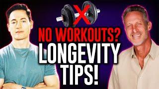 No Gym Required: Bryan Johnson & Dr. Mark Hyman on Alternative Longevity Practices!