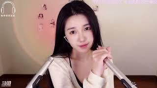 Chinese ASMR | 一酱33 温柔大姐姐为你洗头 触发音 心跳 掏耳朵 芦荟胶揉耳朵 棒棒糖 中文ASMR massage ear cleaning