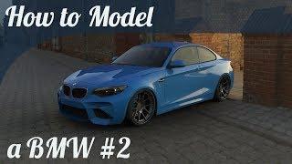 3D Car Modeling Tutorial pt.2 | Modeling a BMW