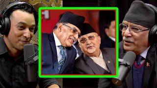 Prachanda Talks About KP Oli