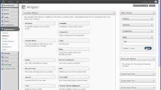 WordPress Widgets