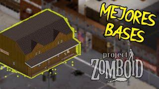 TOP MEJORES ubicaciones para TU BASE en PROJECT ZOMBOID!!