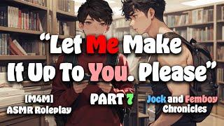 [M4M][ASMR Roleplay] "I'M NOT A JERK. I PROMISE" [JOCK AND FEMBOY][APOLOGY][SCHOOL LIBRARY]