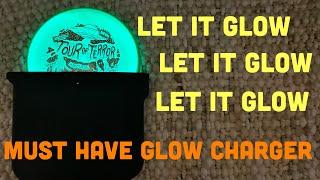 The Resonator. Best glow disc golf charger out there. #discgolf #glow