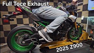 2025 Z900 Full Toce Exhaust Testing & Tuning