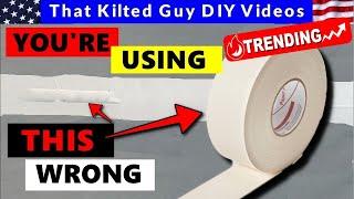 You're Taping Your Drywall WRONG, and THIS is why it FAILS!