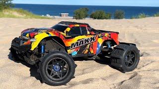 TRAXXAS MAXX // DURABILITY TEST // MICHIGAN SAND DUNES