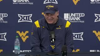 WVU football Rich Rodriguez spring practice presser 3/10/25