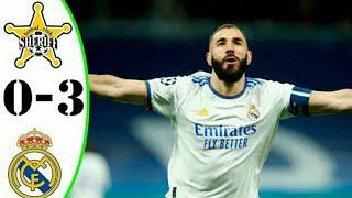 Sheriff vs Real Madrid 0 - 3 gool indah alaba dan Benzema