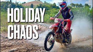 Racing my mates on CRF300L's in Thailand | Enduro Madness Ep3