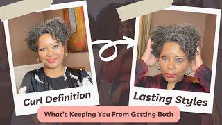 3 Reasons Why Your Natural Hair style is Not Lasting