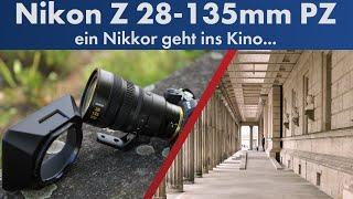 Nikon-Objektiv für RED-Kameras? | Nikon Z 28-135mm F4 PZ im Test [Deutsch]