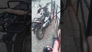 Встрял на мопеде G-moto Cross X PRO 125 в центе города