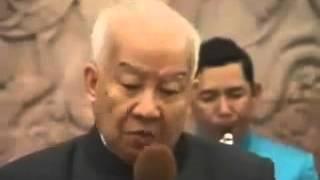 NORODOM SIHANOUK sing a song good bye CAMBODIA  ! ! !