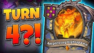 CRAZY Early Elemental Highroll! | Hearthstone Battlegrounds