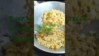 cara membuat nasi goreng telur paling mudah #shorts