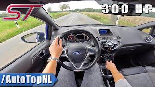 300HP FORD FIESTA ST *BIG TURBO* POV Test Drive by AutoTopNL