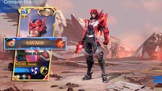 FINALLY CLINT COLLECTOR SKIN IS HERE!! (Crimson Blast) AUTO SAVAGE GAMEPLAY!!